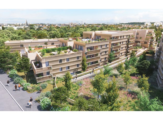 Investissement locatif en Gironde 33 : programme immobilier neuf pour investir Estuaire  Bordeaux