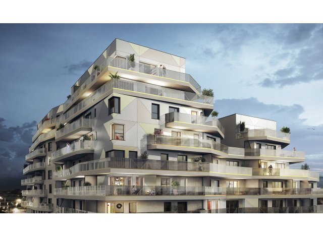 Investissement locatif  Croissy-sur-Seine : programme immobilier neuf pour investir Origami  Rueil-Malmaison