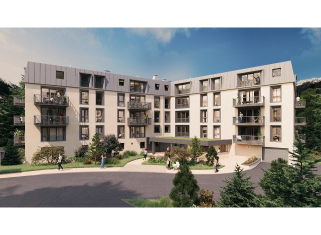Investissement locatif en Haute-Savoie 74 : programme immobilier neuf pour investir Blanc-Mont-Blanc  Chamonix-Mont-Blanc