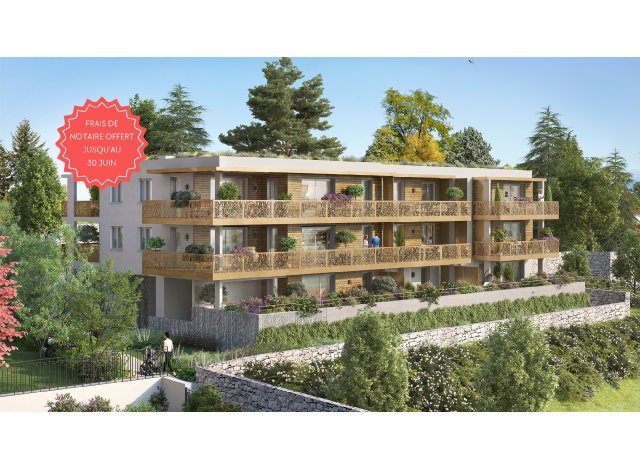 Investissement locatif  Livron-sur-Drome : programme immobilier neuf pour investir Domaine Férédie  Claix