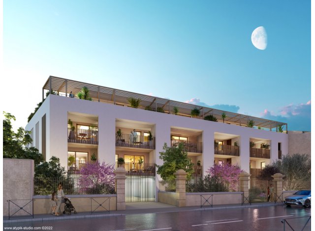 Investissement locatif  Aigues-Mortes : programme immobilier neuf pour investir Lune de Miel  Lunel