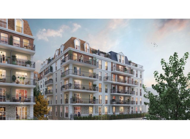 Investissement locatif en Ile-de-France : programme immobilier neuf pour investir Chelles M1  Chelles