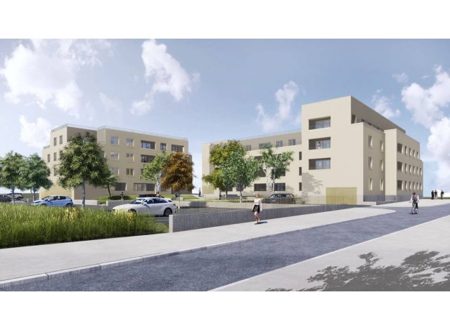 Investissement locatif dans le Calvados 14 : programme immobilier neuf pour investir Colombelles M1  Colombelles