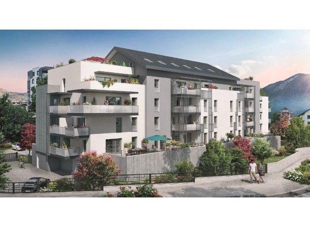 Investissement locatif en Haute-Savoie 74 : programme immobilier neuf pour investir Cluses M2  Cluses