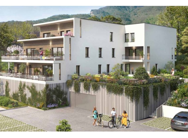 Investissement locatif en Rhne-Alpes : programme immobilier neuf pour investir Seyssins M1  Seyssins