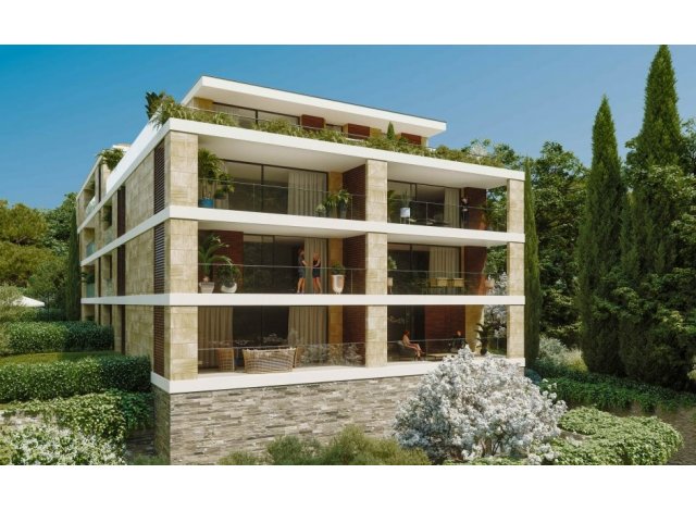 Investissement locatif en Paca : programme immobilier neuf pour investir Aix-en-Provence M4  Aix-en-Provence