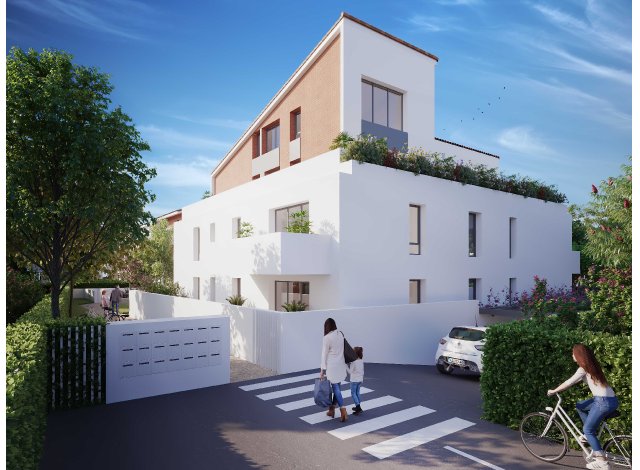 Investissement locatif en Haute-Garonne 31 : programme immobilier neuf pour investir Toulouse M1  Toulouse