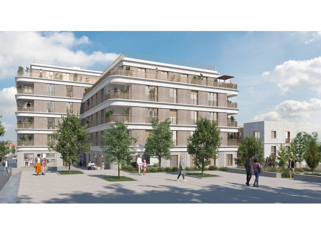 Investissement locatif en Seine-Saint-Denis 93 : programme immobilier neuf pour investir Noisy-le-Grand M1  Noisy-le-Grand