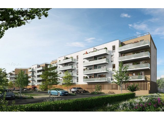 Investissement locatif en Seine-Maritime 76 : programme immobilier neuf pour investir Le Petit-Quevilly M1  Le Petit-Quevilly