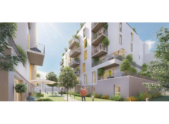 Investissement locatif  Tourville-la-Rivire : programme immobilier neuf pour investir Rouen M4  Rouen