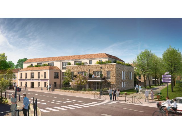 Investissement locatif dans les Yvelines 78 : programme immobilier neuf pour investir Magnanville M1  Magnanville