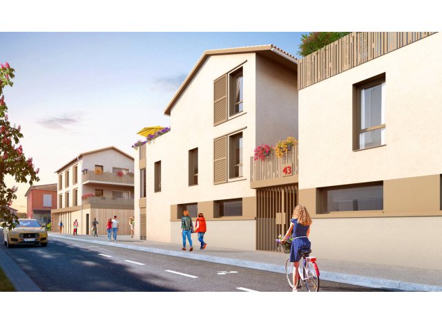 Investissement locatif  Charnoz-sur-Ain : programme immobilier neuf pour investir Vaulx-en-Velin M1  Vaulx-en-Velin