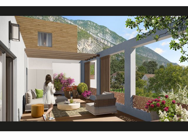 Investissement locatif en Rhne-Alpes : programme immobilier neuf pour investir Voreppe M1  Voreppe