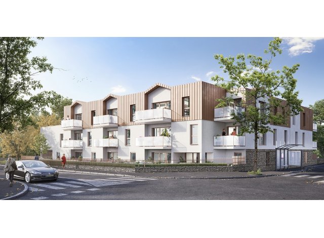 Investissement locatif en Loire Atlantique 44 : programme immobilier neuf pour investir Sautron M1  Sautron