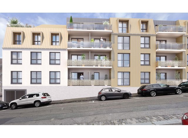 Investissement locatif en Haute-Normandie : programme immobilier neuf pour investir Rouen M2  Rouen
