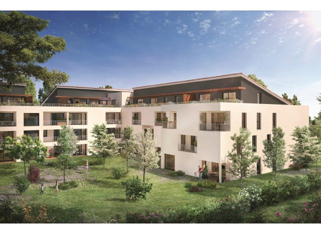 Investissement locatif en Haute-Garonne 31 : programme immobilier neuf pour investir Ilona  Castanet-Tolosan