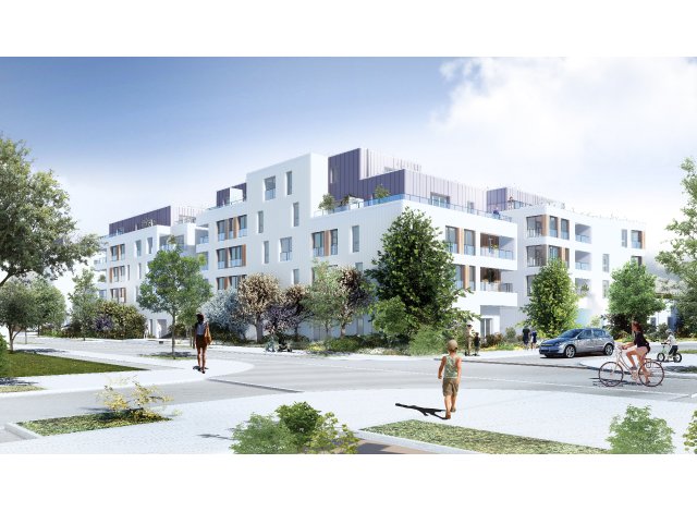Investissement locatif en Loire Atlantique 44 : programme immobilier neuf pour investir Sweet Garden  Vertou