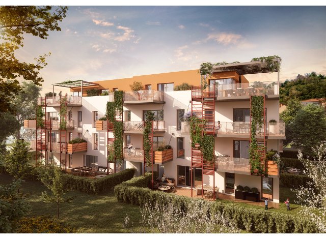 Investissement locatif dans le Rhne 69 : programme immobilier neuf pour investir Atlas  Tassin-la-Demi-Lune