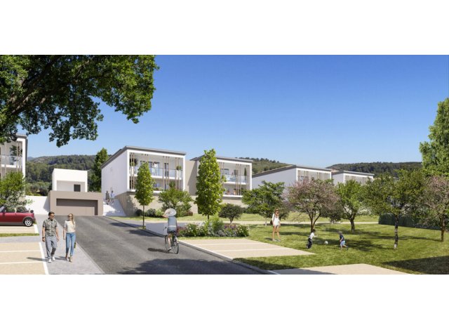 Investissement locatif dans les Bouches-du-Rhne 13 : programme immobilier neuf pour investir Le Domaine des Pins  Marseille 13ème