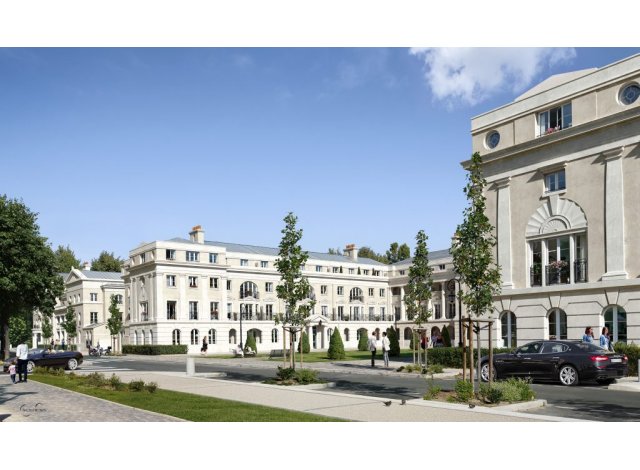 Investissement locatif en Seine et Marne 77 : programme immobilier neuf pour investir Domaine Régence  Serris