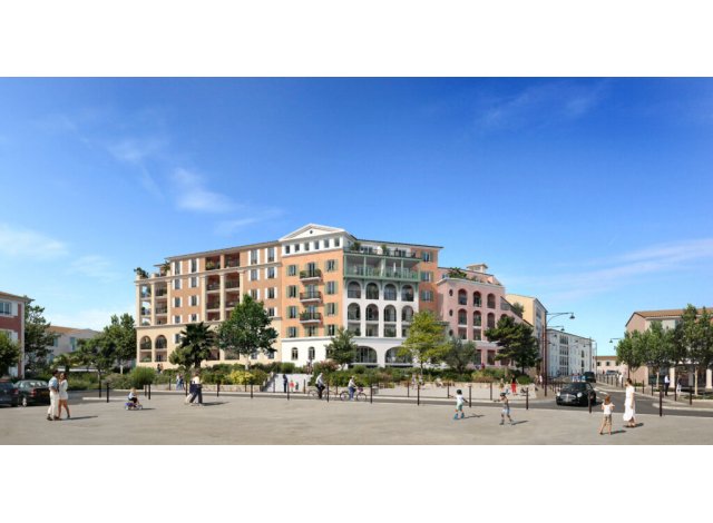 Investissement locatif en Paca : programme immobilier neuf pour investir Villa Marina  Port-de-Bouc