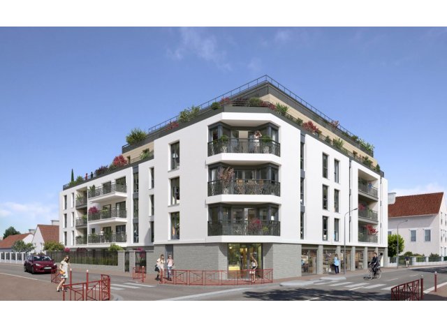 Investissement locatif en Seine-Saint-Denis 93 : programme immobilier neuf pour investir Le Clos de l'Orme  Bondy