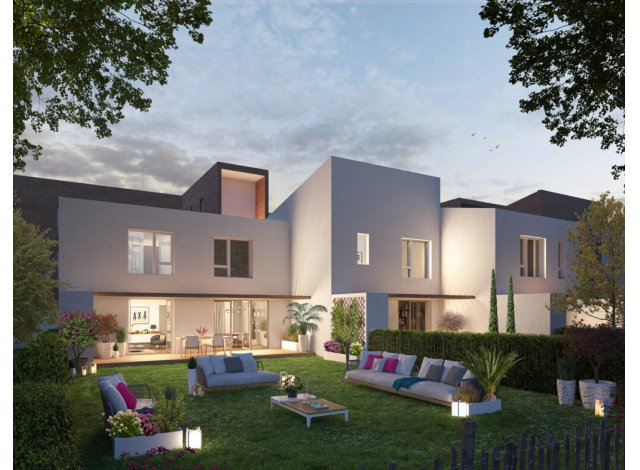 Investissement locatif  Toulouse : programme immobilier neuf pour investir Vert Eden  Toulouse