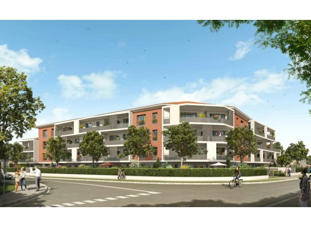 Investissement locatif en Haute-Garonne 31 : programme immobilier neuf pour investir Villa Garance  Castanet-Tolosan