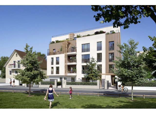 Investissement locatif dans l'Essonne 91 : programme immobilier neuf pour investir Villa Rossays  Épinay-sur-Orge