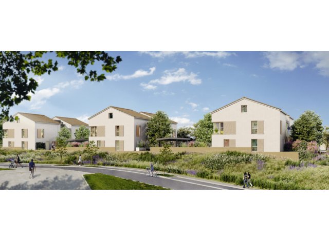 Investissement locatif dans le Rhne 69 : programme immobilier neuf pour investir Les Allées du Chateau  Charly