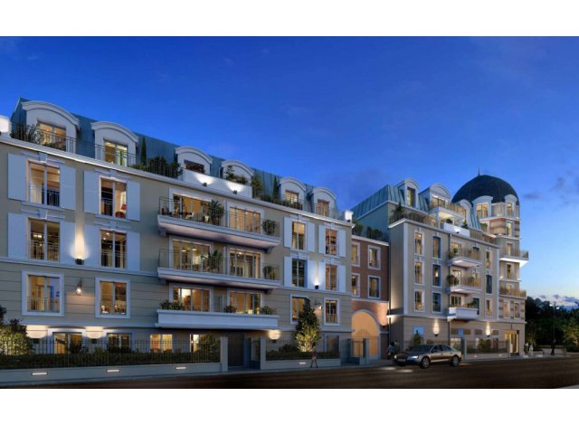 Investissement locatif en Seine-Saint-Denis 93 : programme immobilier neuf pour investir Spirit of Saint Louis 2  Le Blanc Mesnil