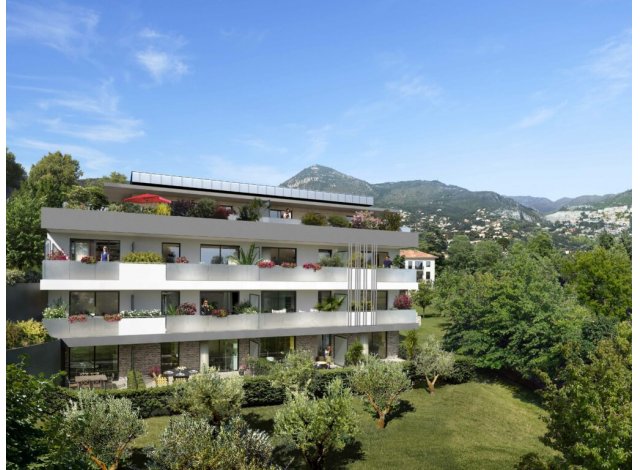 Investissement locatif  Nice : programme immobilier neuf pour investir Les Hauts de Rimiez  Nice