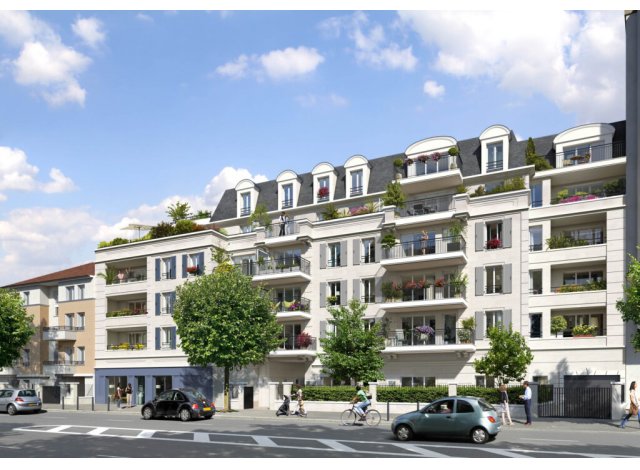 Investissement locatif dans le Val de Marne 94 : programme immobilier neuf pour investir Villa du Golf  Champigny-sur-Marne