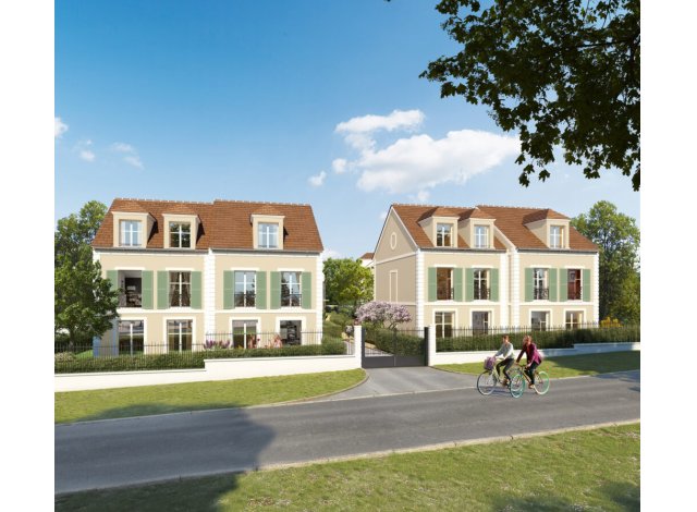 Investissement locatif dans le Val de Marne 94 : programme immobilier neuf pour investir Les Demeures des Coteaux  Chennevières-sur-Marne