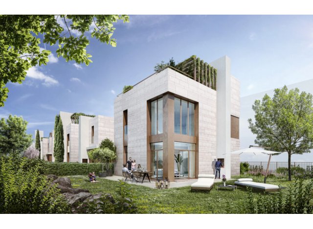Investissement locatif dans les Hauts de Seine 92 : programme immobilier neuf pour investir Villa des Muses - Place et Villas  Antony