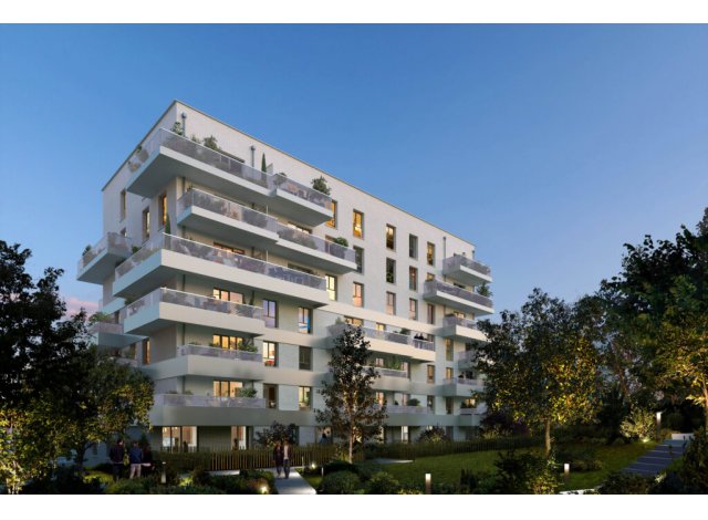 Investissement locatif en Seine et Marne 77 : programme immobilier neuf pour investir Le Domaine du Parc  Champs-sur-Marne