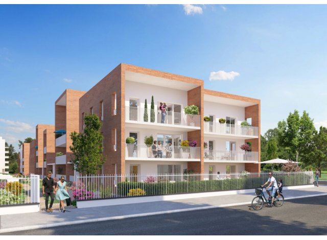 Investissement locatif en Midi-Pyrnes : programme immobilier neuf pour investir Vert Eden  Toulouse