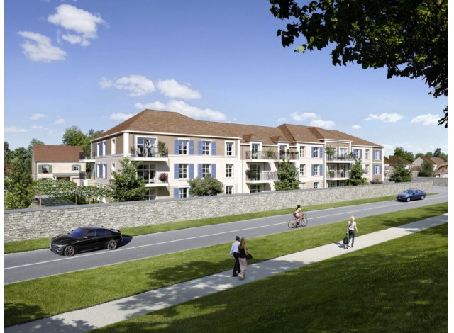 Investissement locatif en Seine et Marne 77 : programme immobilier neuf pour investir Le Clos du Chateau  Le Mée-sur-Seine