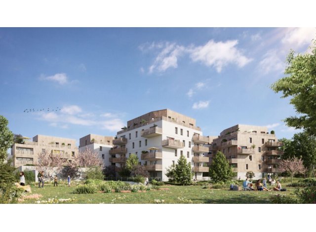 Investissement locatif en Loire Atlantique 44 : programme immobilier neuf pour investir Le Parc du Plessis  La-Chapelle-sur-Erdre