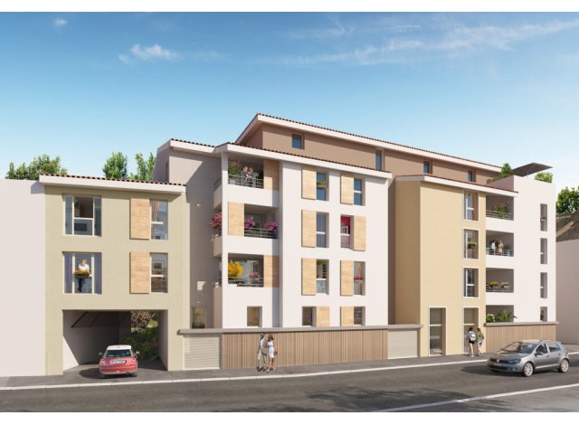 Investissement locatif  Saint-Heand : programme immobilier neuf pour investir Square République  Givors