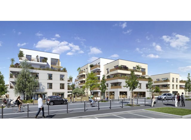 Investissement locatif  Les Mureaux : programme immobilier neuf pour investir Domaine des Lys  Carrières-sous-Poissy