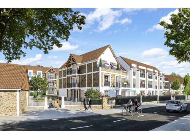 Investissement locatif dans l'Essonne 91 : programme immobilier neuf pour investir O'Coeur Village  Villabe