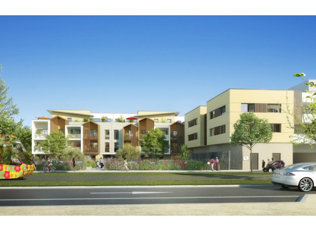 Investissement locatif dans l'Hrault 34 : programme immobilier neuf pour investir Résidence du Parc  Castelnau-le-Lez