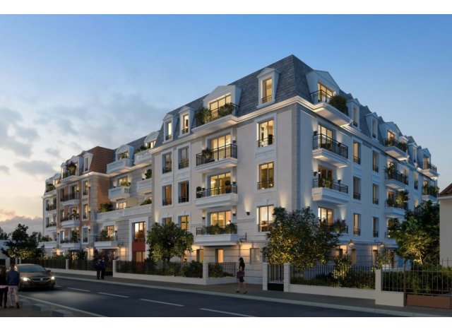 Investissement locatif en Seine-Saint-Denis 93 : programme immobilier neuf pour investir La Baronnie  Le Blanc Mesnil