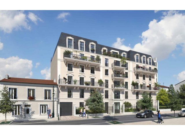 Investissement locatif dans les Hauts de Seine 92 : programme immobilier neuf pour investir Villa Majesty  Puteaux