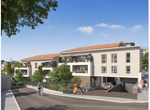 Investissement locatif en Paca : programme immobilier neuf pour investir Le Clos des Acacias  Marseille 13ème