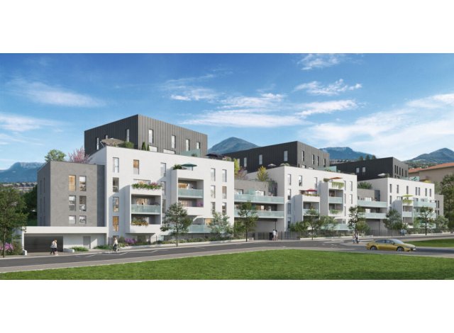 Investissement locatif  Mtabief : programme immobilier neuf pour investir Les Jardins du Lac  Thonon-les-Bains