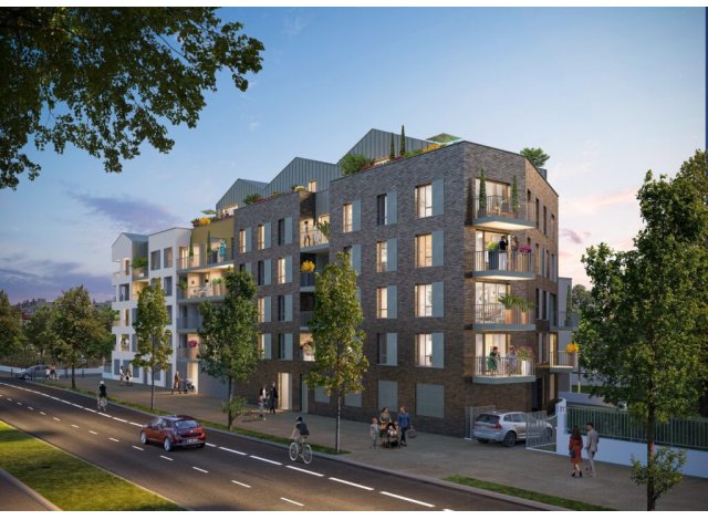 Investissement locatif  Stains : programme immobilier neuf pour investir Les Terrasses du Parc  Stains