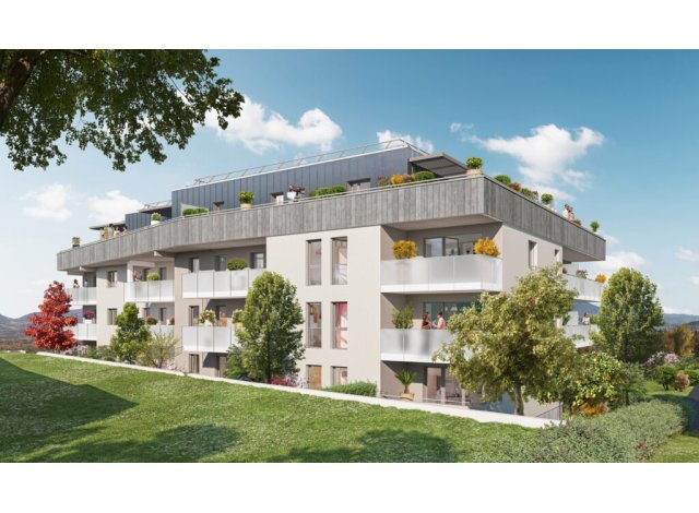 Investissement locatif  Fessy : programme immobilier neuf pour investir Horizon  Thonon-les-Bains