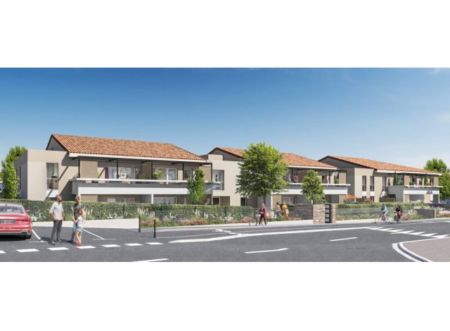 Investissement locatif en Paca : programme immobilier neuf pour investir Villa Cézanne  Gardanne